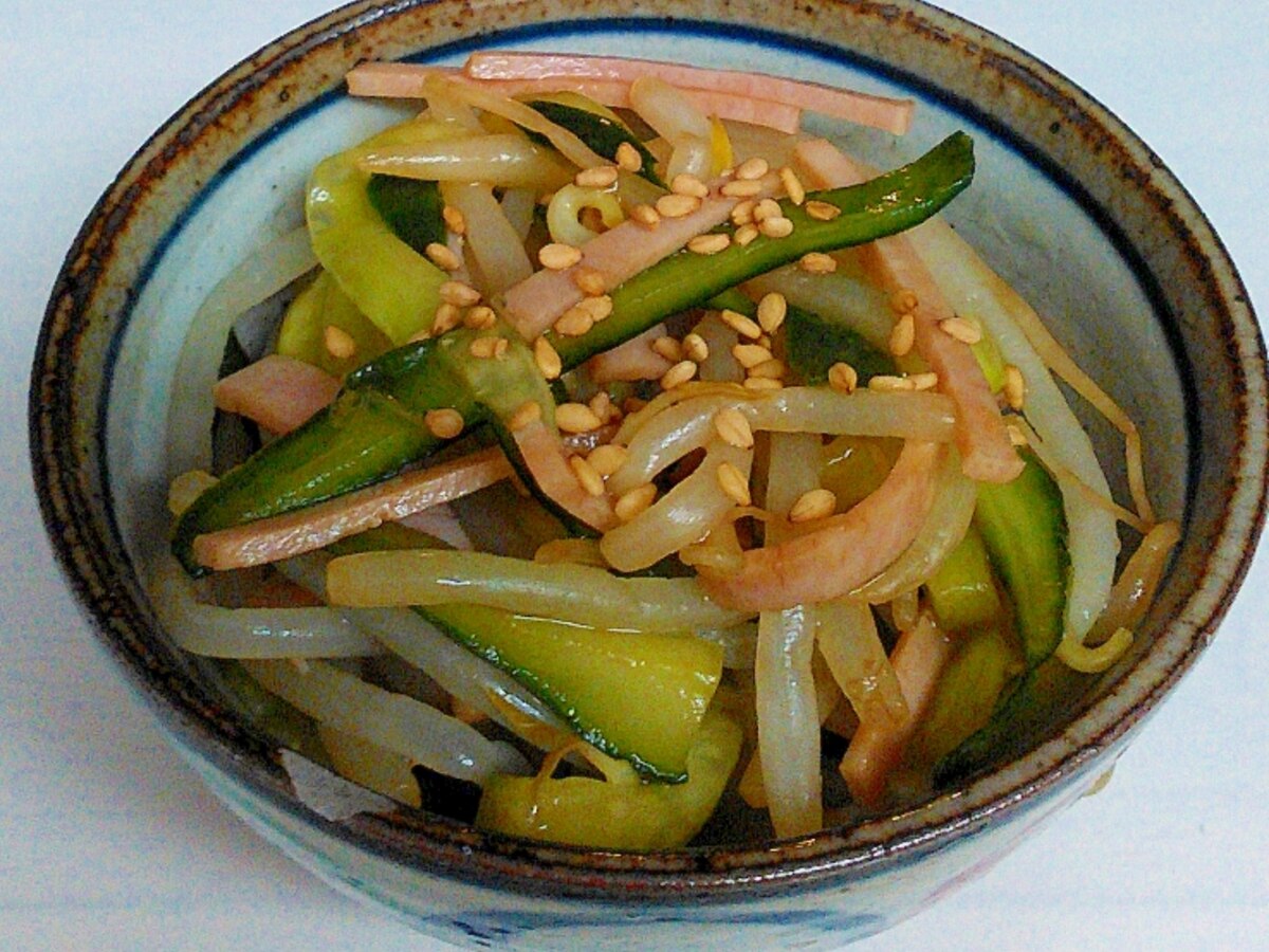 冷やし中華のタレで サラダ レシピ 作り方 By Nitatan6670 楽天レシピ